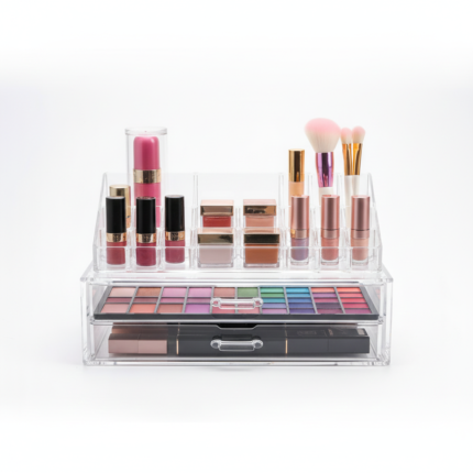 Acrylic Makeup Organizer Storage Box
