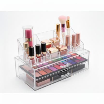 Acrylic Makeup Organizer Storage Box